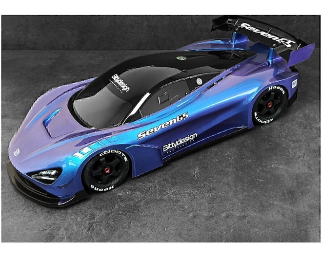 Seven65 1/7 GT Supercar Body (Clear)(Arrma Infraction/Limitless) photo