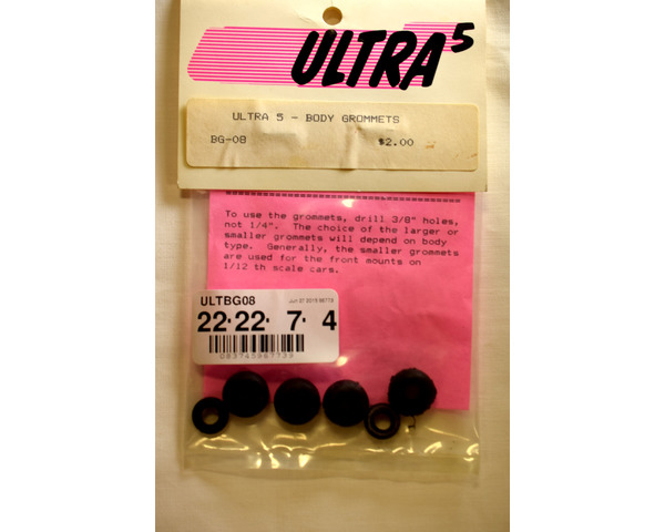 rubber grommet set 1/4 and 3/8 inch holes photo