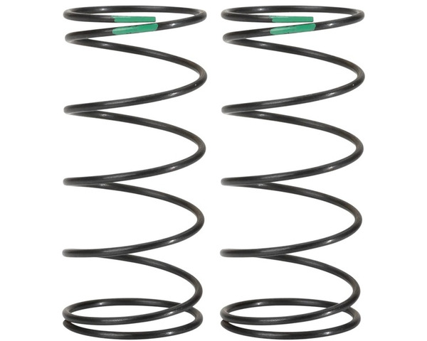 X-Gear 13mm Buggy Front Springs - 2x Hard 6.25t Green photo