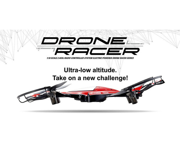discontinued Ready-to-fly 1/18 Drone Racer Shining Red G-Zero Rs photo