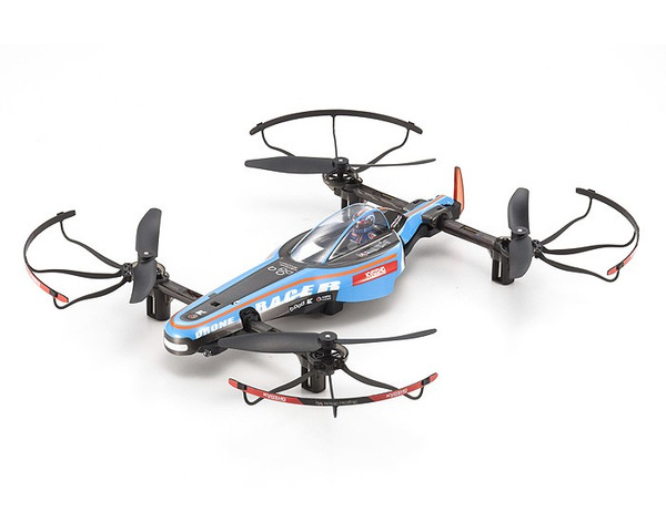 Ready-to-fly 1/18 DRONE RACER b-pod Blue photo