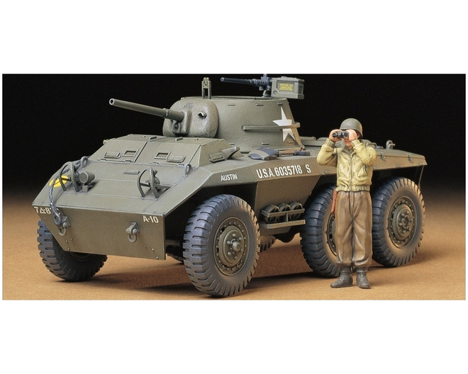 1/35 U.S. M8 Light Truck Greyhound Plastic Model Kit photo