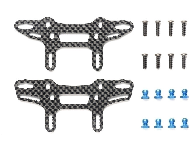XM-01 Carbon Damper Stays Front & Rear photo