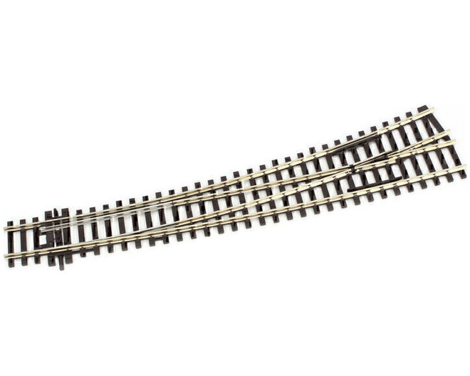 HO C100 Insulfrog Dbl Curved Left-Hand Turnout photo