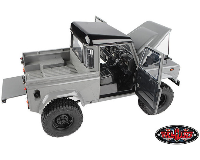 Gelande Ii RTR W/ 2015 Land Rover Defender D90 Body Set (Grey) photo