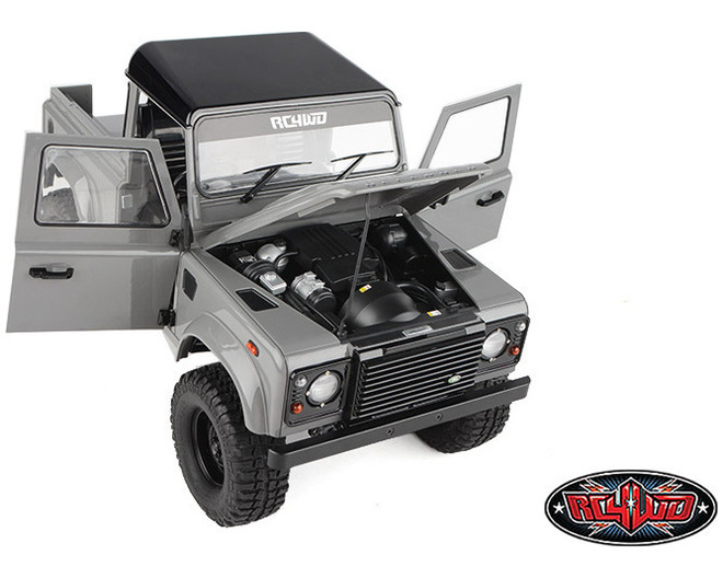 Gelande Ii RTR W/ 2015 Land Rover Defender D90 Body Set (Grey) photo