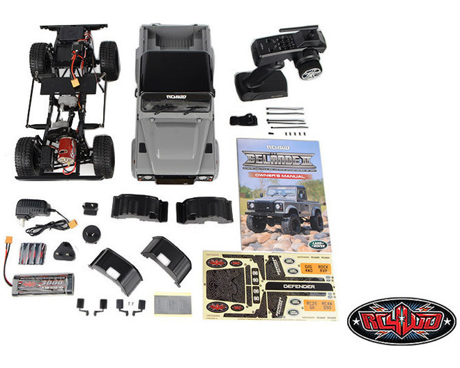 Gelande Ii RTR W/ 2015 Land Rover Defender D90 Body Set (Grey) photo