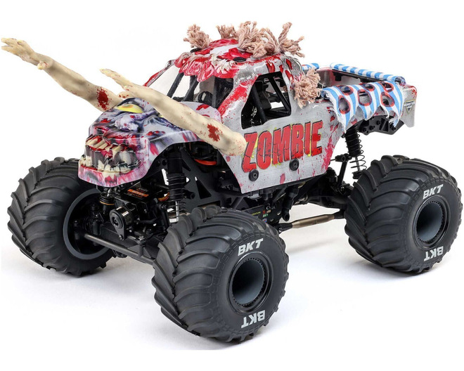 1/18 Mini LMT Zombie 2S 4X4 RTR Brushed Monster Truck photo