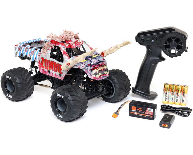 1/18 Mini LMT Zombie 2S 4X4 RTR Brushed Monster Truck photo