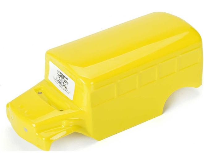 School Bus Pre-Cut/Pre-Painted Yellow Body for ARRMA Gorgon/Quak photo