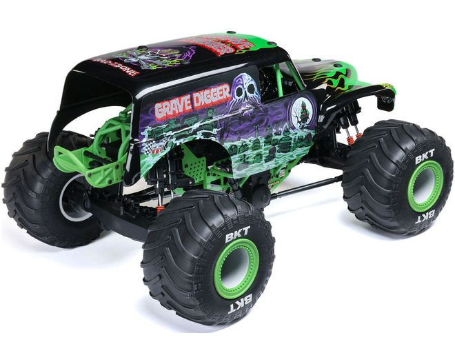 LMT 2.0: 4wd Solid Axle Monster Truck RTR - Grave Digger photo