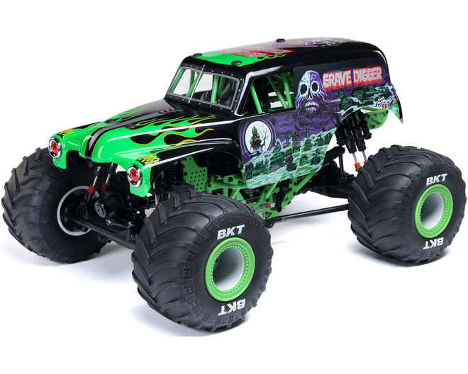 LMT 2.0: 4wd Solid Axle Monster Truck RTR - Grave Digger photo