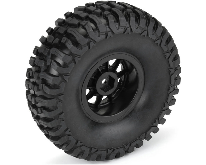 1:10 Fossil Trs Front/Rr 1.9 Mounted 12mm Black Kodiak 2 photo
