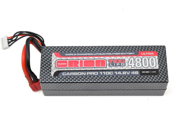 discontinued 4800mAh 14.8V 4S 110C Carbon Pro Ultra LiPo Battery photo