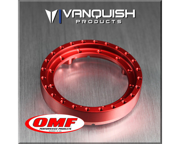 discontinued Omf 1.9 Front Ring Red Anodized photo
