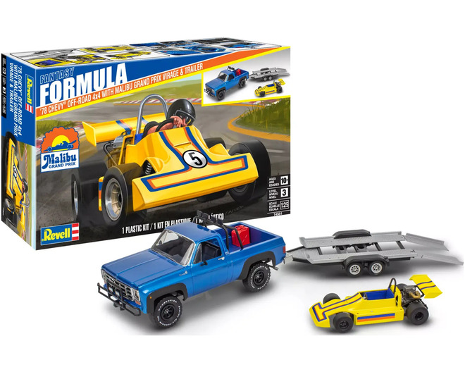 1/25 1978 Chevy Off-Road 4x4 with Malibu Grand Prix Virage and T photo