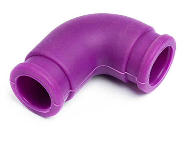 Silicone Exhaust Coupling 12x30mm Purple photo