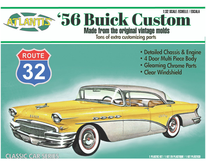 1/32 1956 Buick Century Customizing Plastic Model Kit photo