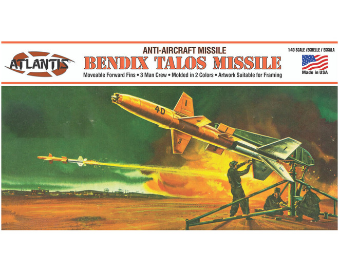 1/40 US NAVY Bendix Talos Anti-Aircraft Missile Plastic Model Ki photo