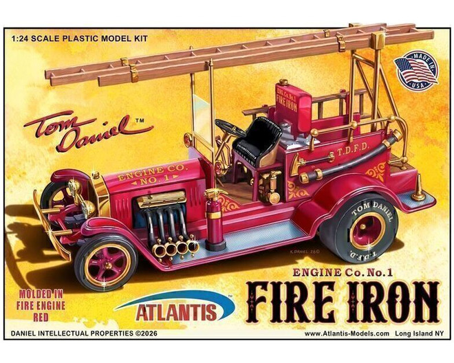 1:24 Tom Daniel - Fire Iron Old Time Fire Engine Show Rod
