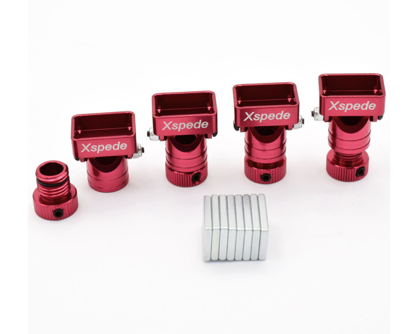 discontinued Red Stealth Magnetic Aluminum Body Mounts photo