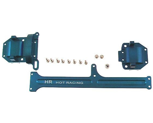 Blue Aluminum Chassis Upper Plate photo