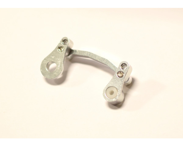 discontinued Aluminum Steering Bellcrank Kit (silver) - ASC 1/18 photo