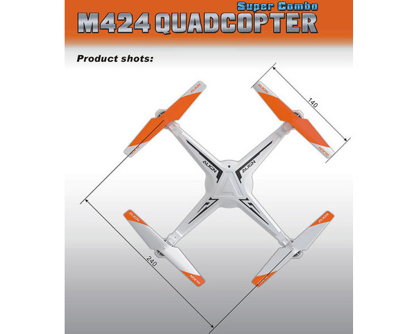 discontinued M424 Quadcopter Super Combo photo
