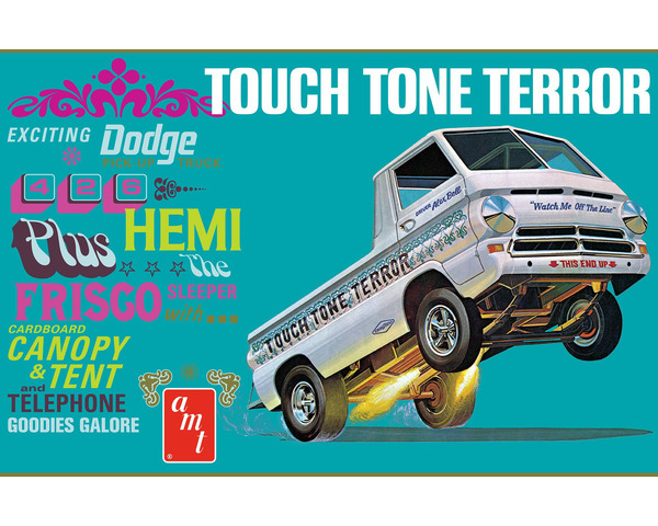 1/25 1966 D0DGE A100 Pickup Touch Tone Terror Plastic Model Kit photo