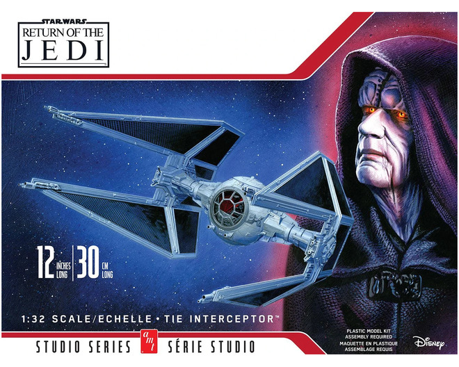1/32 TIE Interceptor Star Wars: Return of the Jedi Model Kit