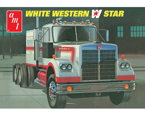 1/25 Western Star Semi Tractor White photo