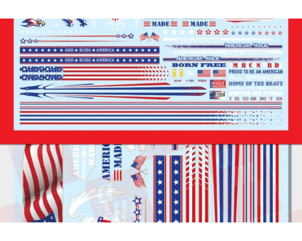 1/25 All American Graphics Decals photo