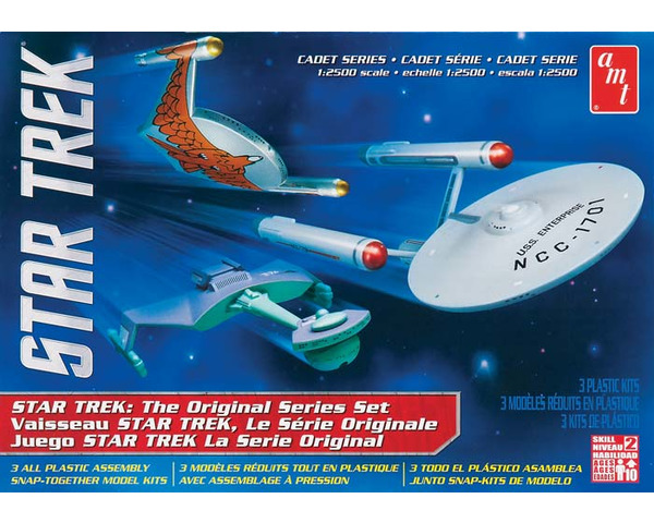 discontinued 1/2500 Star Trek Cadet Series TOS Era Ships photo