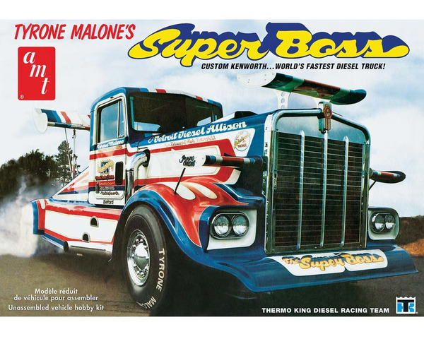 1/25 Tyrone Malone Kenworth Super Boss Drag Truck photo
