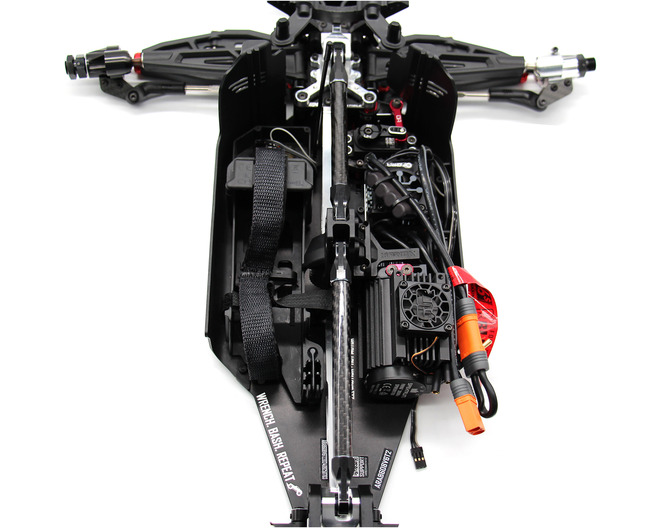 Graphite Center Beam Brace Arrma 6S V6 photo