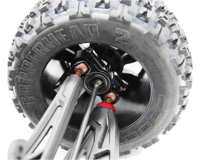 7075 lock nut Front Knuckle Kraton Outcast V6 photo