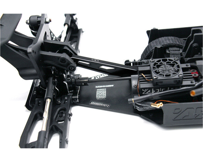 7075 Rear Chassis Brace Arrma Kraton V6 photo