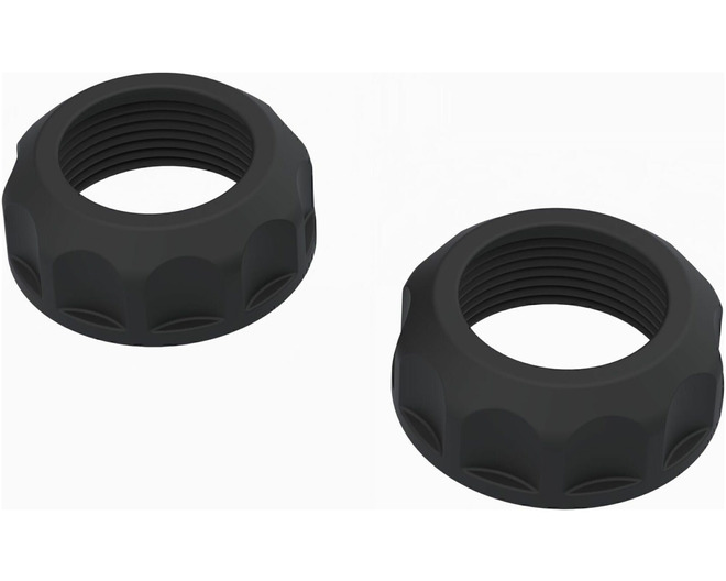 Shock cap Black 2 pieces photo