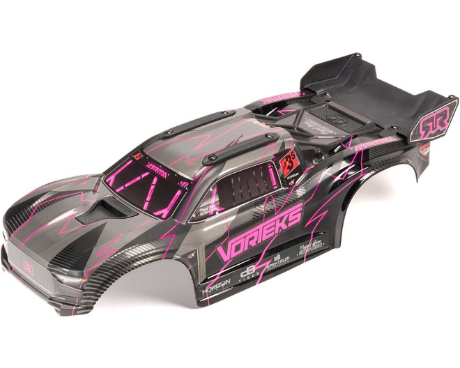 VORTEKS 2WD Painted Decaled Trimmed Body Set - Hidden Body Mount photo