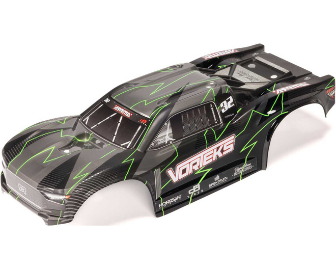 VORTEKS 2WD Painted Decaled Trimmed Body Set - Hidden Body Mount photo