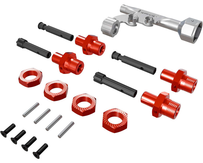 17mm Wheel Hex Conversion for Threaded Axles +10mm Offset photo