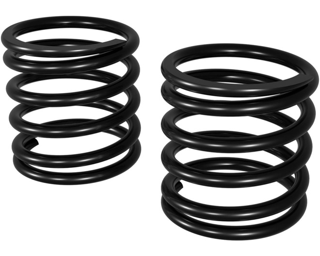 Front Spring Set Type F - 4.08N/mm 2pcs - GROM