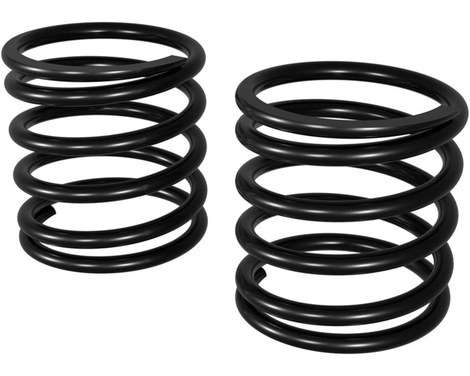 Rear Spring Set, Type F, 3.04N/mm (2): GROM
