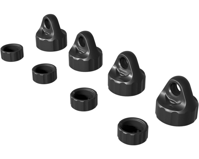 Shock Cap (4), Gunmetal: GROM