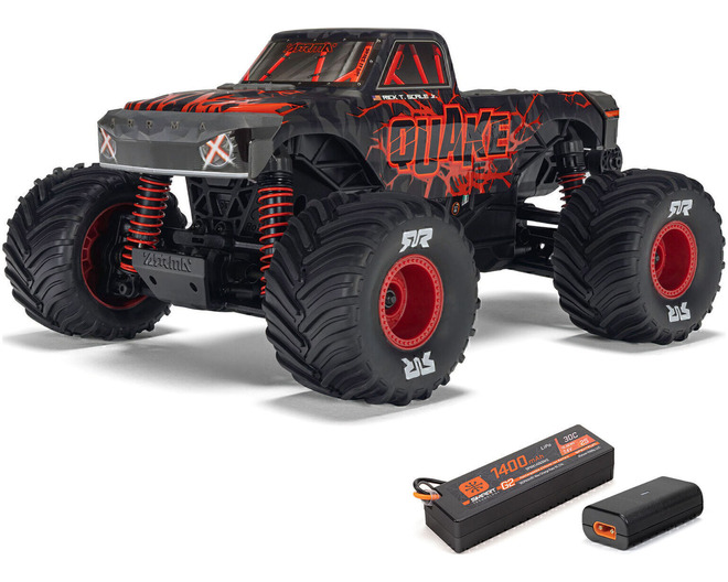 1/16 QUAKE GROM 4X4 RTR Brushed Monster Truck Battery & Charger photo