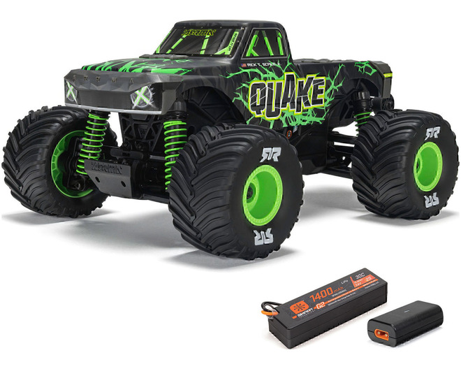 1/16 QUAKE GROM 4X4 RTR Brushed Monster Truck Battery & Charger photo