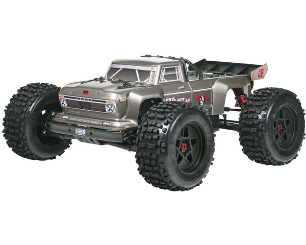 discontinued Outcast 6S Stunt Truck 1/8 4WD Dark Silver photo