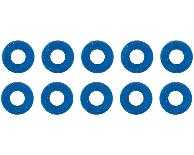 FT Wheel Hex Spacer Set Blue Aluminum photo