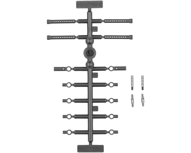 RC28R Turnbuckle And Damper Tube Set photo