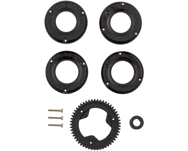 RC28R.1 Spur Gear and Differential Covers Set